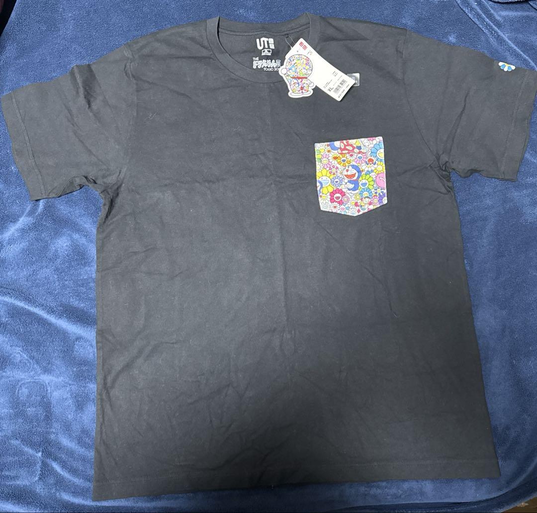 XLサイズ☆新品未使用☆ ユニクロ×ドラえもん×村上隆コラボTシャツ