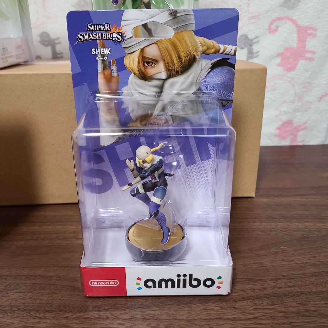 amiibo 大乱闘スマッシュブラザーズ ゼルダの伝説6種類 未開封