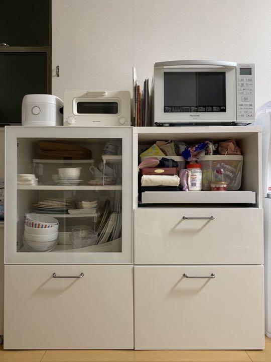IKEA イケア　食器棚　レンジボード