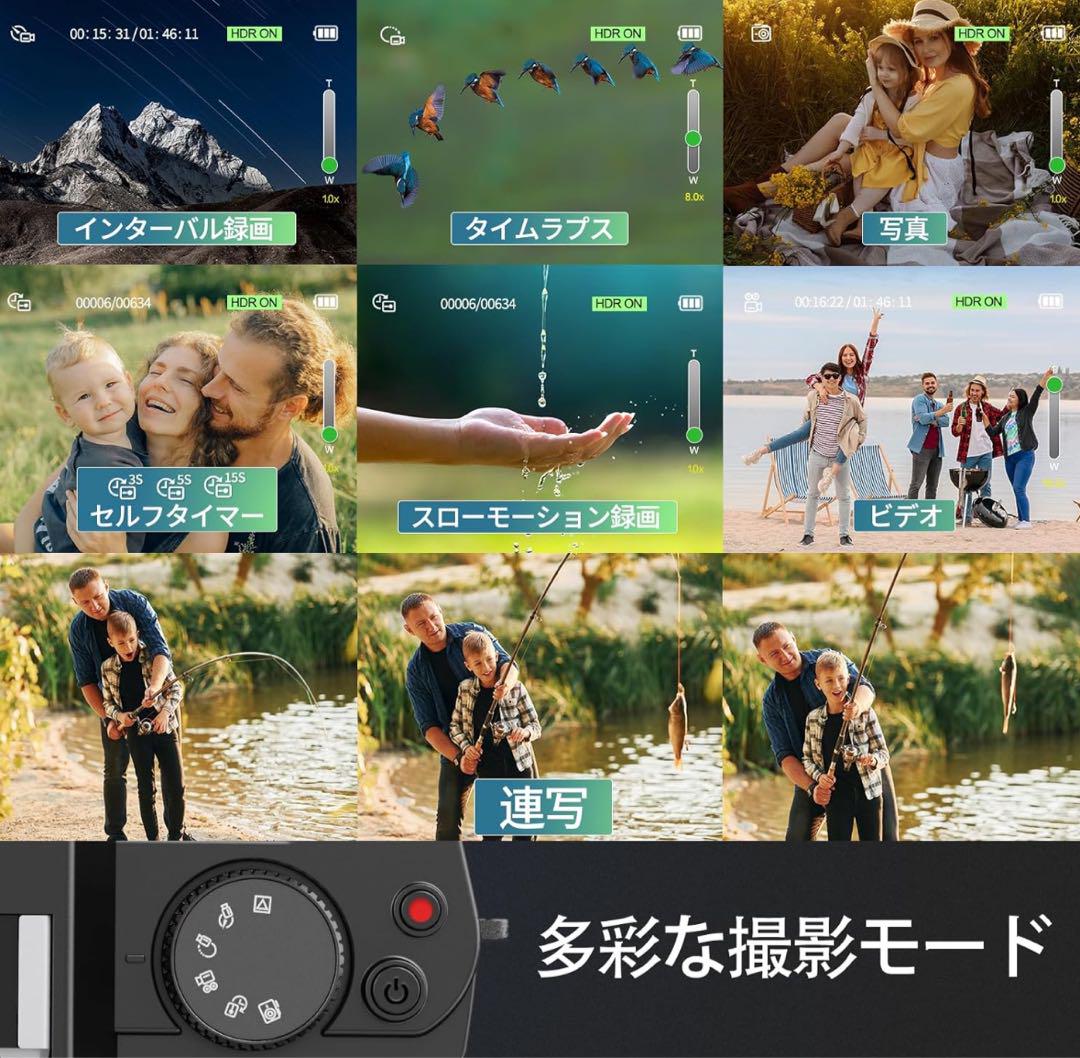 5K Ultra HD デジタル一眼レフカメラ