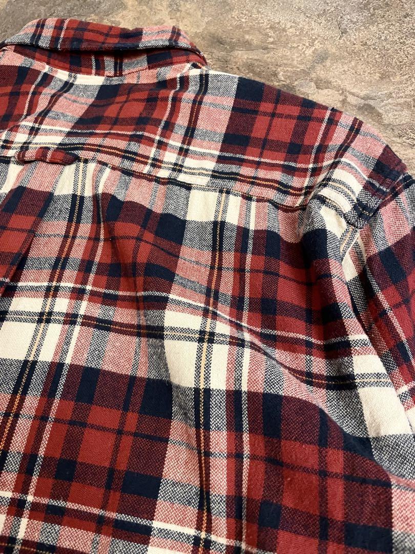 90s DOCKERS ドッカーズ タータンチェック ネルシャツ XL