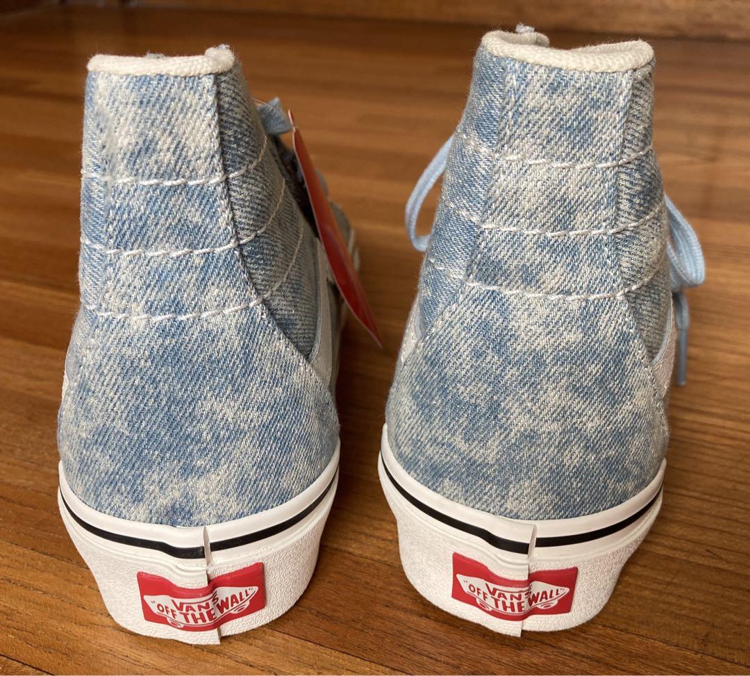 VANSスケートハイ SK8-HI 水色デニム Winter Sky 23cm VANSスケートハイ SK8-HI 水色デニム Winter Sky 23cm