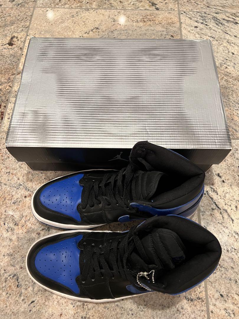 良品 NIKE AIR JORDAN 1 RETRO ROYAL 27.5