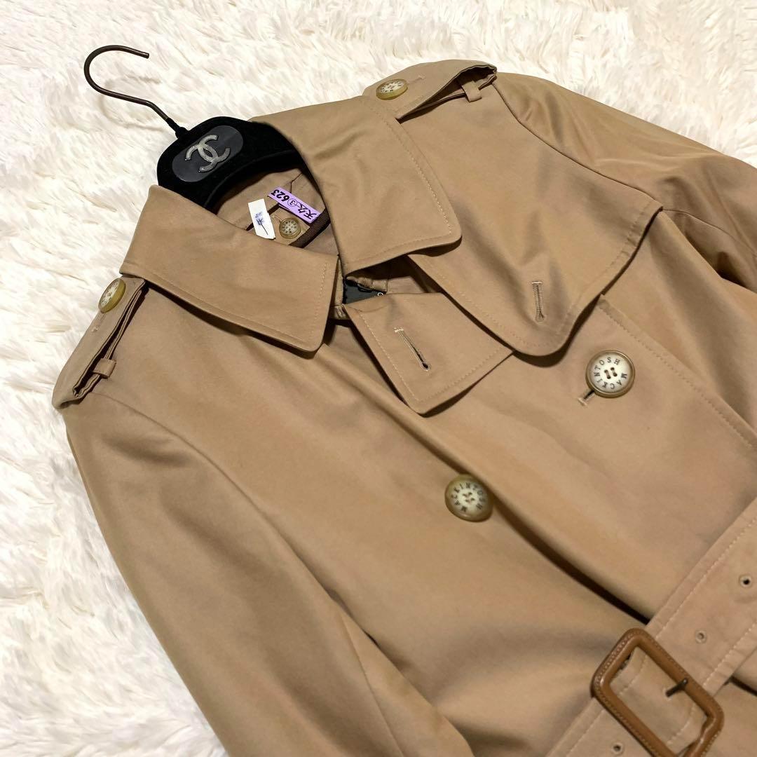美品 マッキントッシュロンドン ライナー ベルト チェック