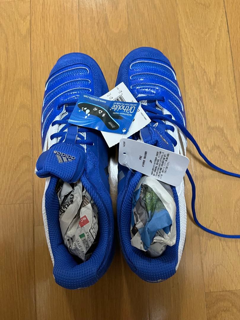 フェンシングシューズ　adidas ダルタニアン 青　27cm