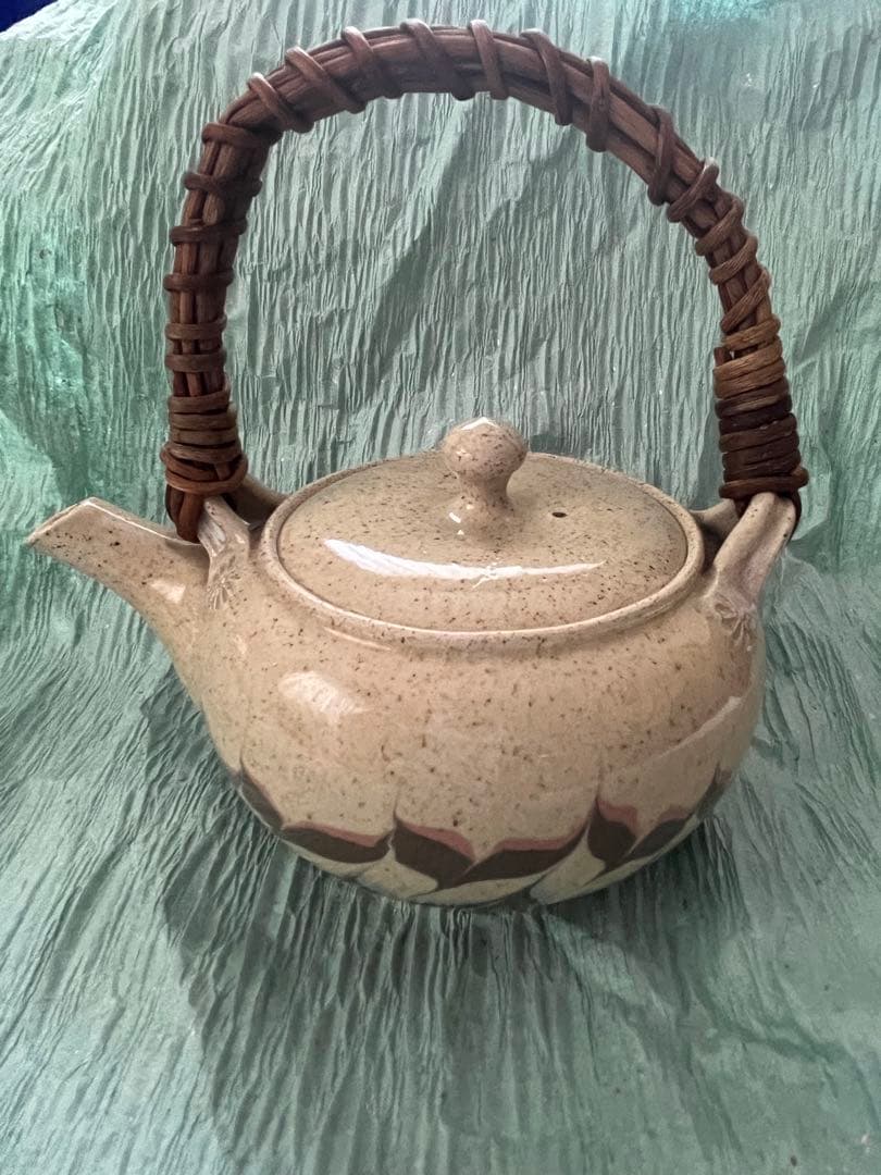 土瓶　常滑焼　豊山　手ねり