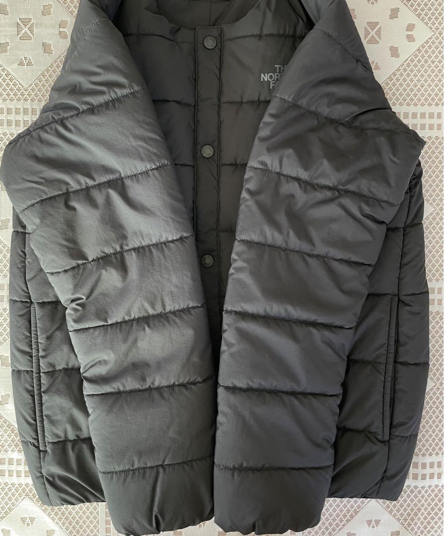 【THE NORTH FACE】マイクロゼファーカーディガン　130 ブラック