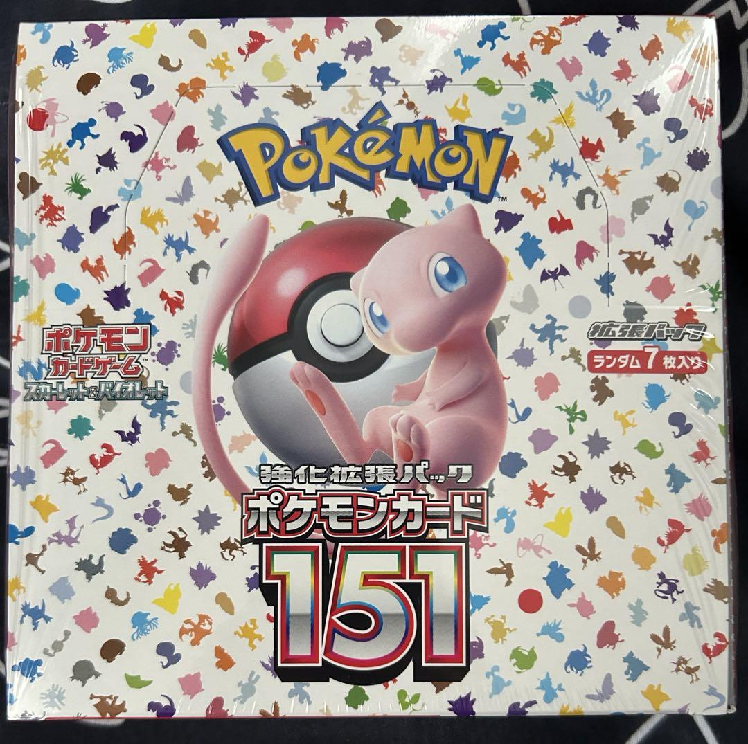 ポケモンカード 151 シュリンク付きBOX