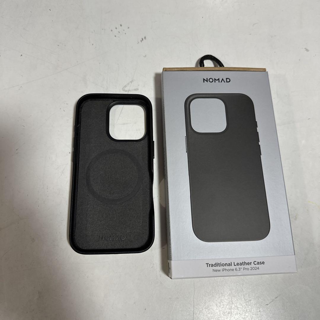iPhoneアクセサリー NOMAD ecco Leather iPhone 16 Pro