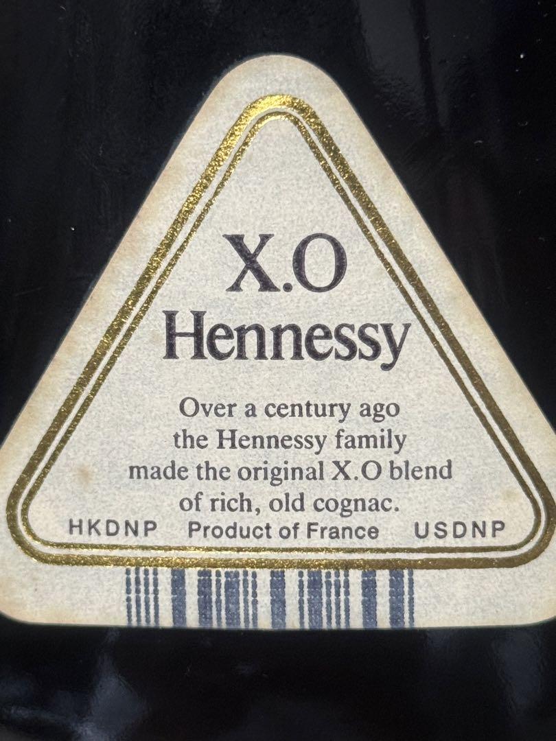 未開栓 Hennessy X.O  USDNP HKDNP 金キャップ