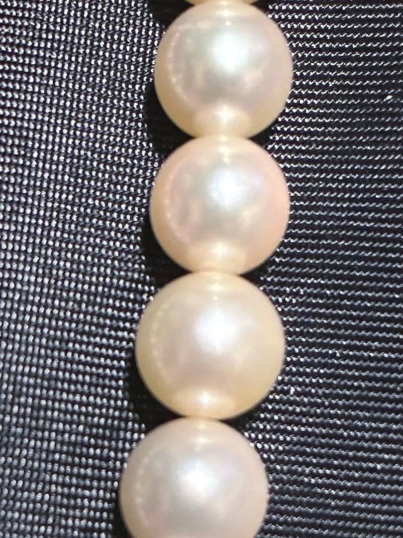 パール ネックレス ホワイト アコヤ ミキモト タサキ 真珠 silver