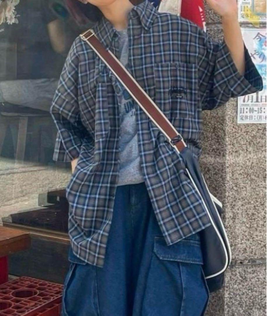 Wudge boy チェックシャツ