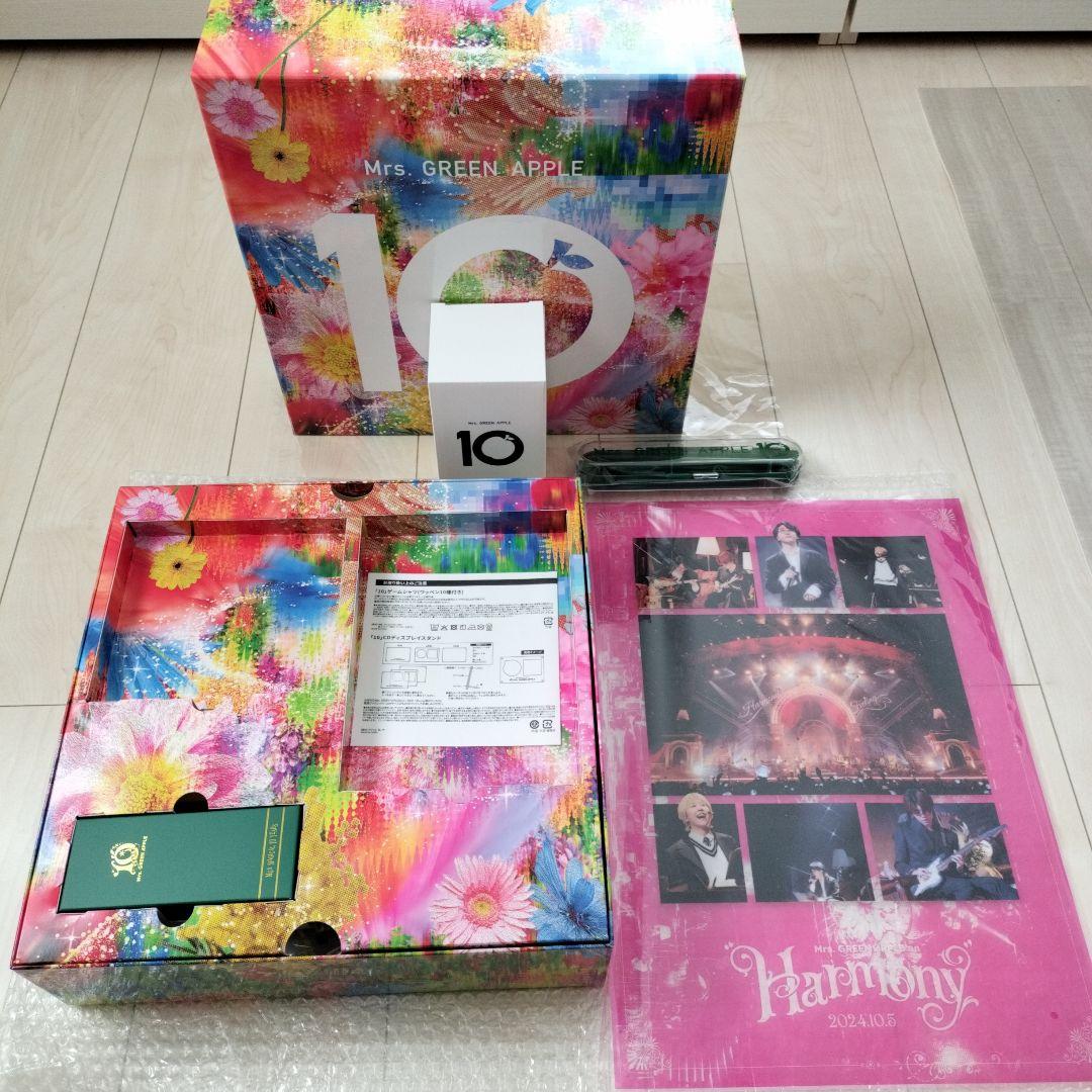 Mrs. GREEN APPLE 10　コンプリートボックス　グッズ一式