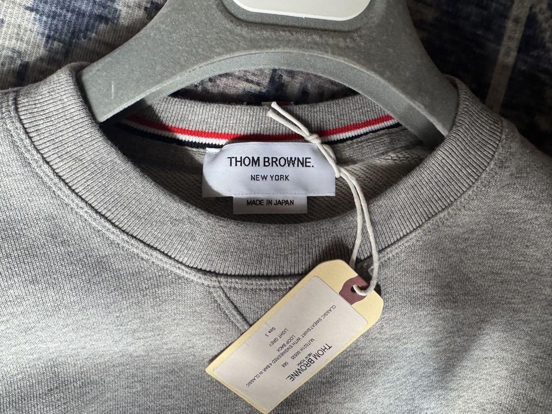 Thom Browne グレー スウェット サイズ3