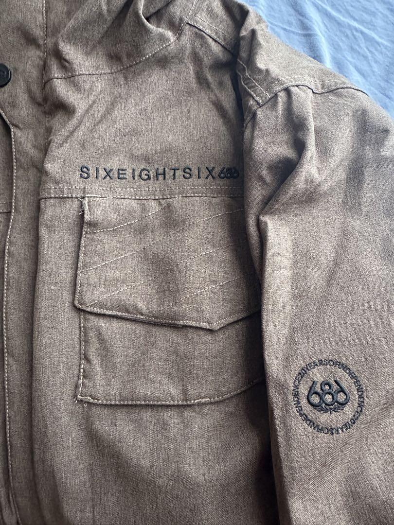 SIXEIGHT SIX ブラウンジャケットとBURTON グレーパンツセット