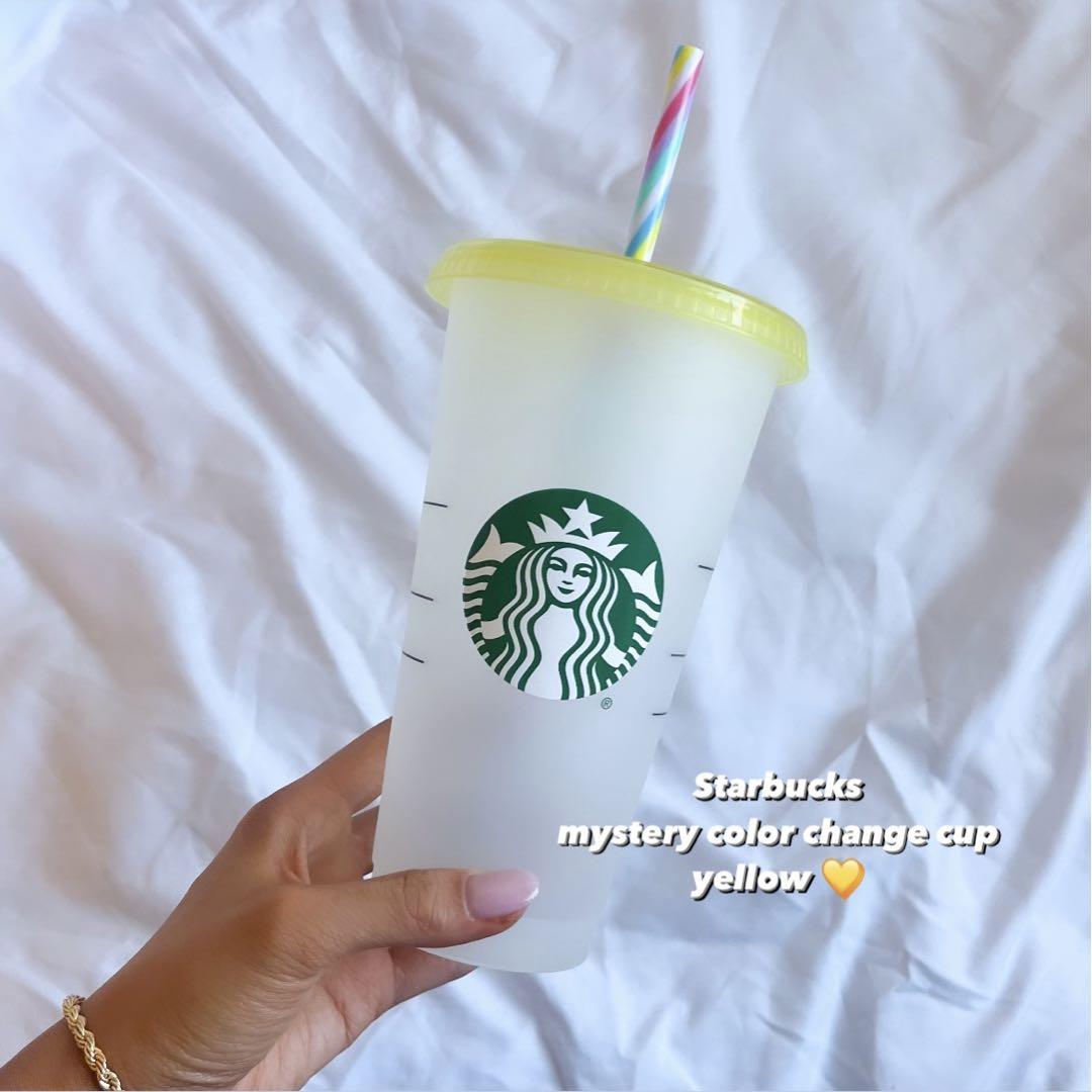 スターバックスミステリーカラーチェンジリユーザブルカップ