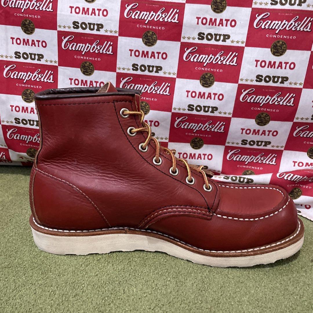良品 レッドウイング 8875 犬タグ復刻 赤茶アイリッシュセッター 9E