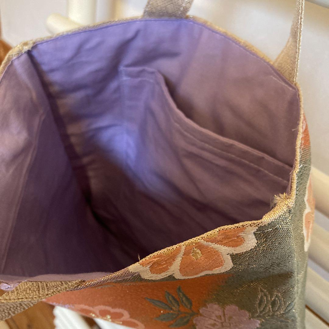 帯リメイクバック ハンドメイド （帯リメイクバッグ