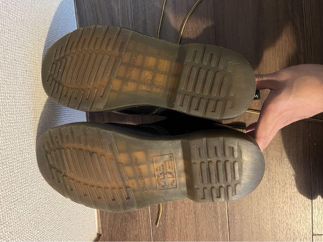 『留』Dr. Martens 8ホールブーツ 黒