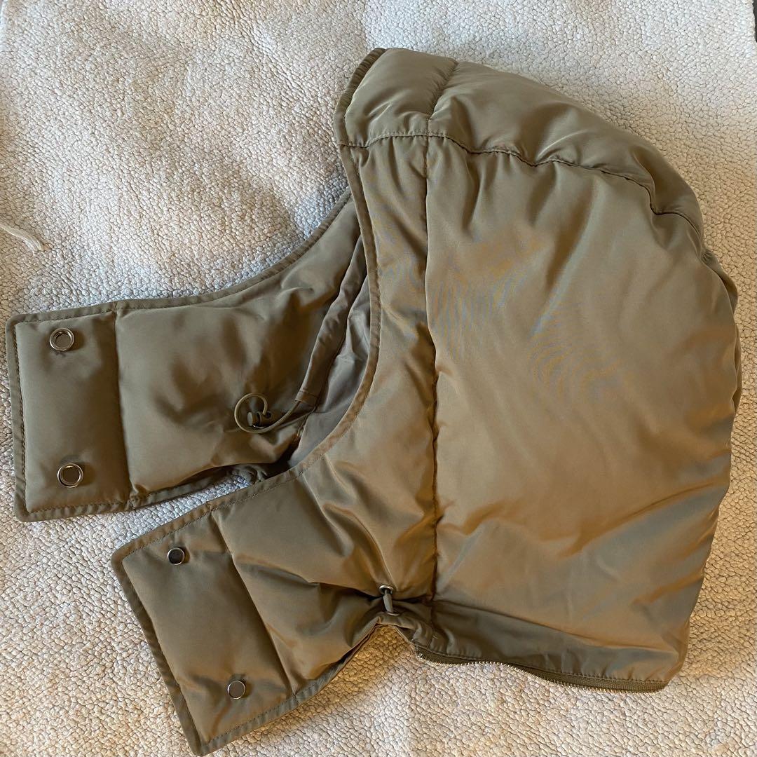 SNIDEL jacket スナイデルダウンジャケット ベージュ フード付き