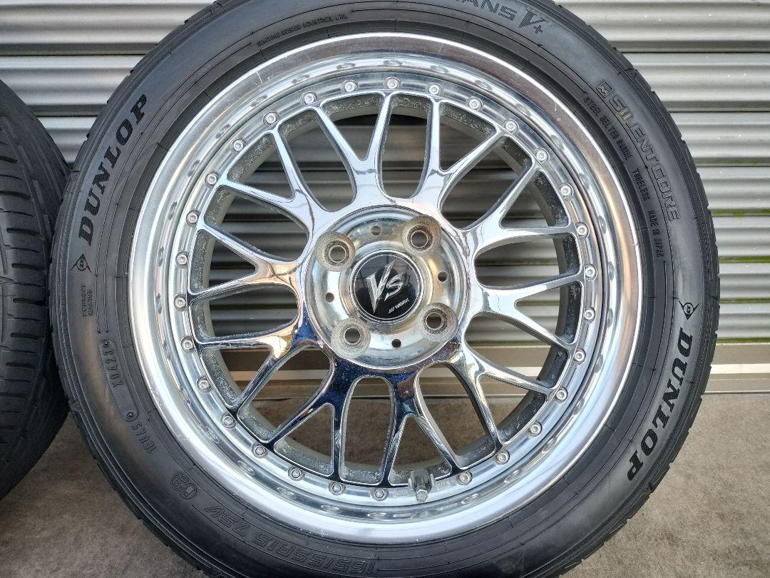 VS-XX 15×5J 4H/100 165/55R15