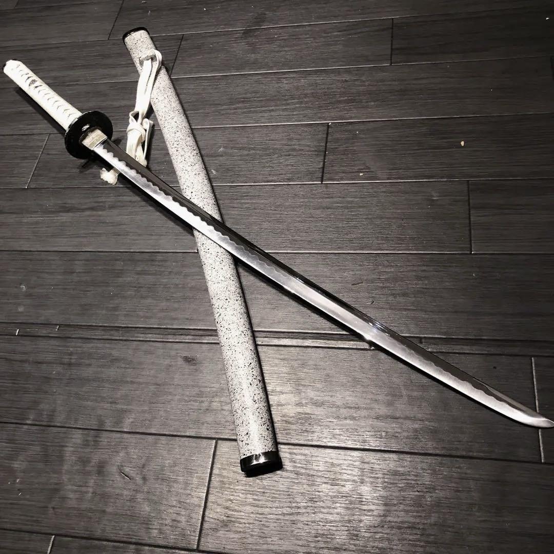 高級模造刀 白拵え 灰鞘 居合刀 太刀 本格模造刀 高級模造刀 白拵え 灰鞘 居合刀 太刀 本格模造刀 - メルカリ