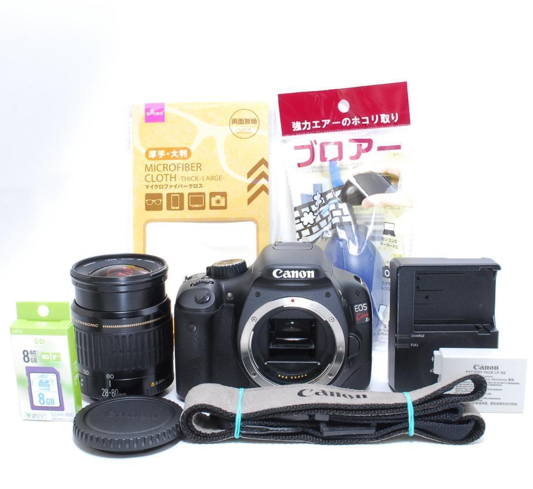 ⭐スマホ転送⭐Canon EOS kiss X4⭐大人気機種⭐デビューセット