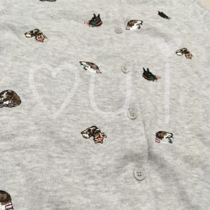 低価超特価 刺繍 エンブロイダリー カーディガン キャスキッドソン 犬 ドッグ CIUs4-m13140468268 大人気在庫
