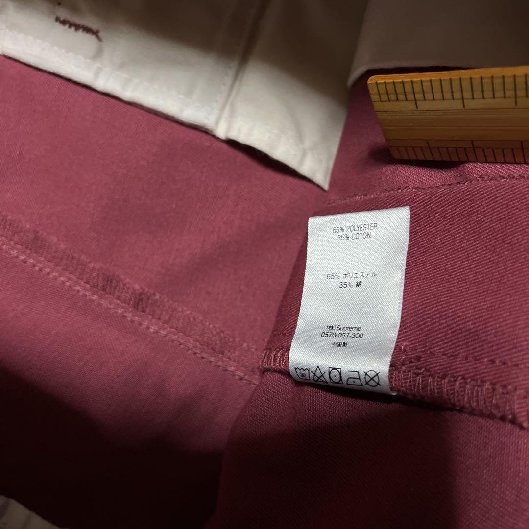 Supreme Work Pants ワークパンツ バーガンディー パンツ