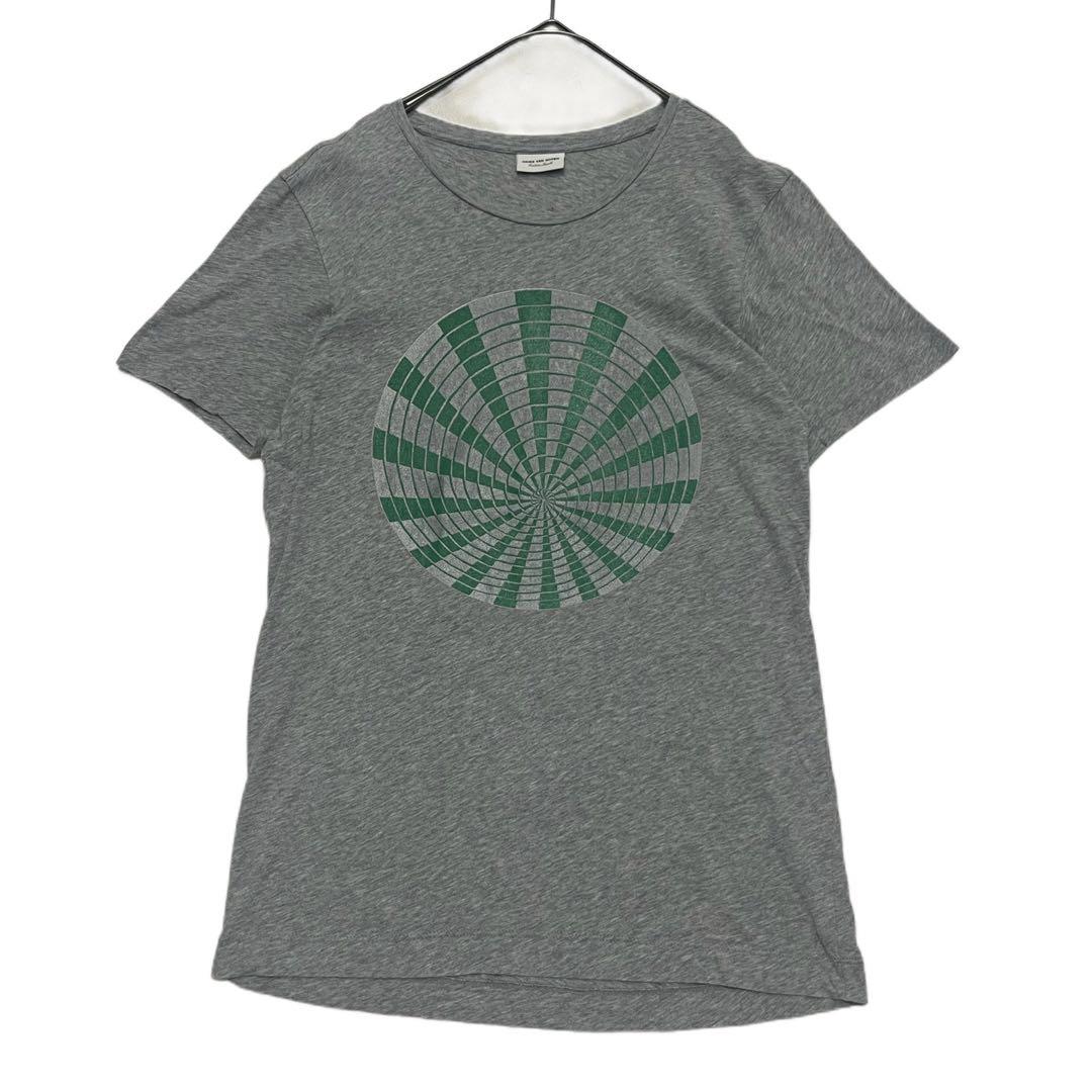 DRIES VAN NOTEN 美品 グラフィック プリント Tシャツ グレー