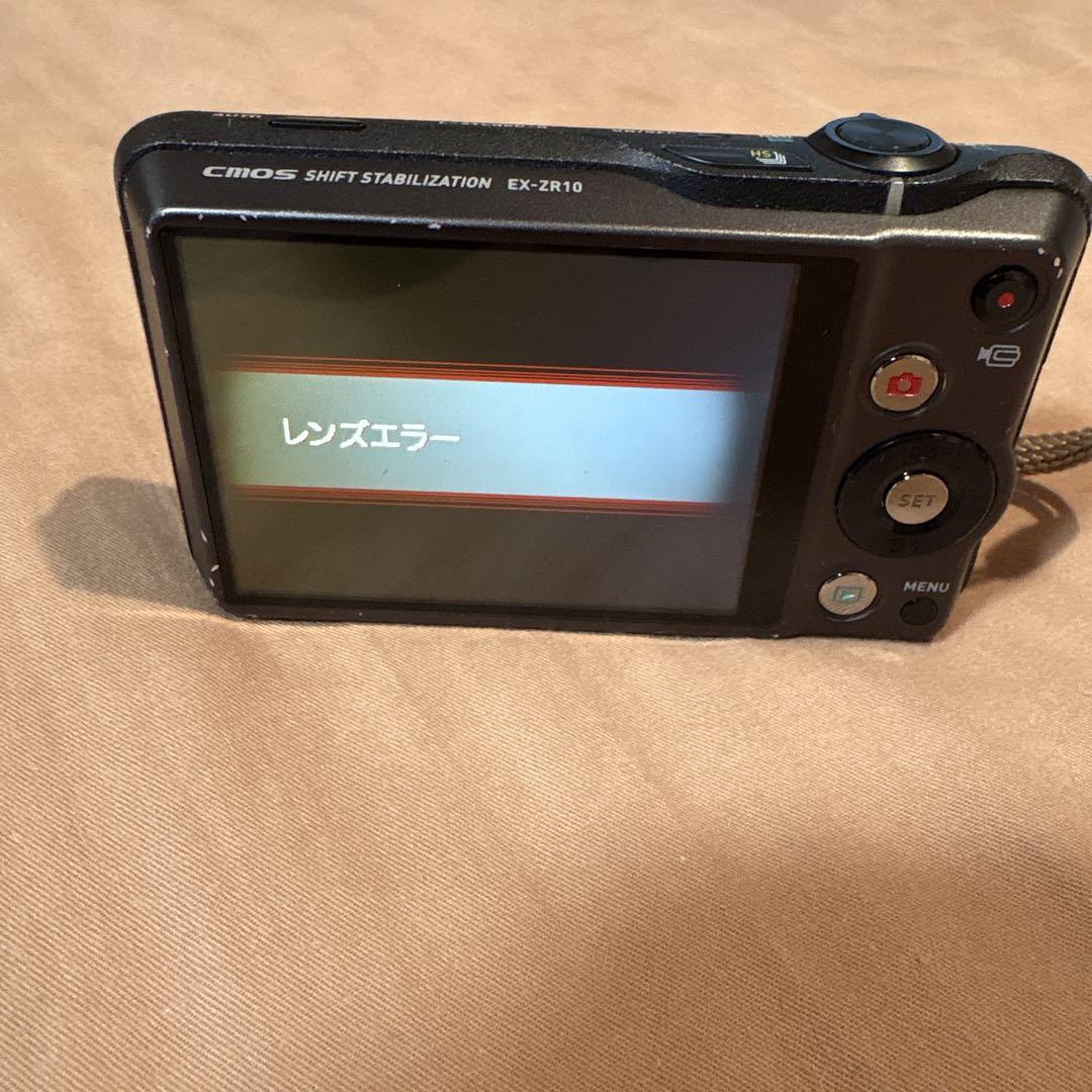 CASIO EXILIM EX-ZR10カシオ ブラック（ジャンク） CASIO EXILIM EX-ZR10 ジャンク