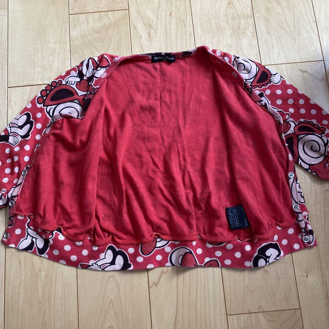Hysteric Glamour mini カーディガン 赤 - メルカリ