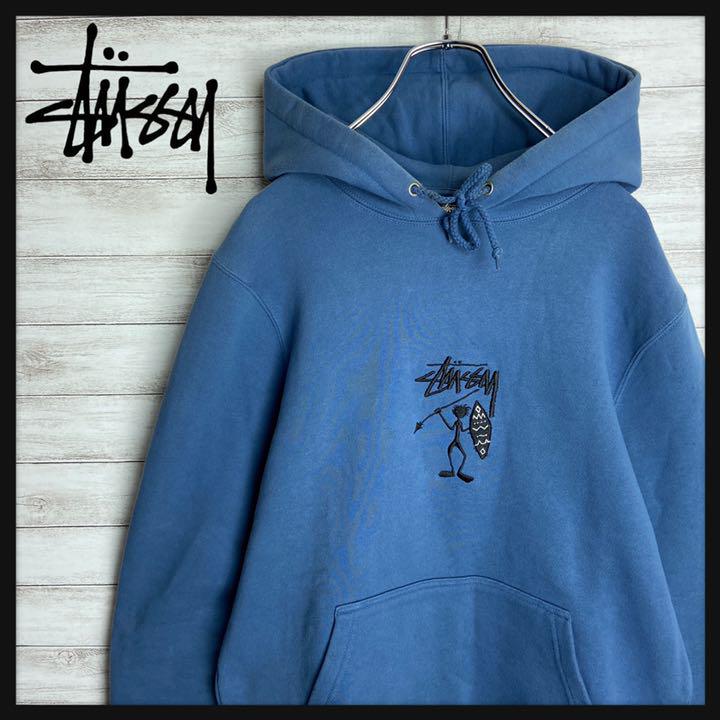 特別オファー ステューシー スウェットパーカー 刺繍ロゴ ピンク 専用 STUSSY - パーカー