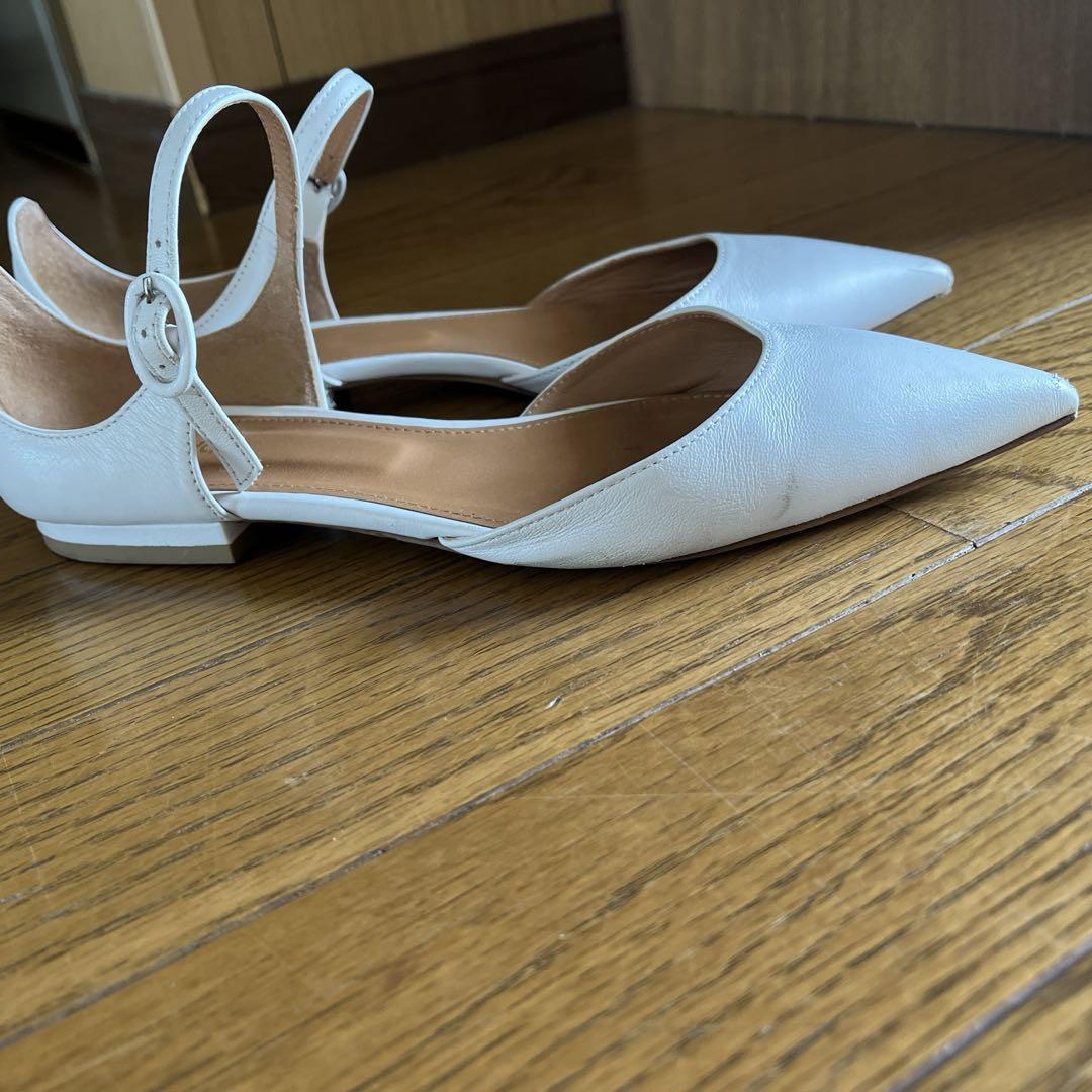 PIPPICHIC(ピッピシック)】 CROSS STRAP SQUARE TOE SHOES