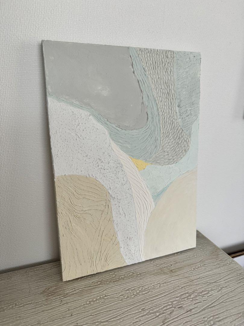 OUTLET SALE- 訳あり品など大放出 原画販売 1点のみ メルカリ - ニュアンスカラー テクスチャーアート 絵画