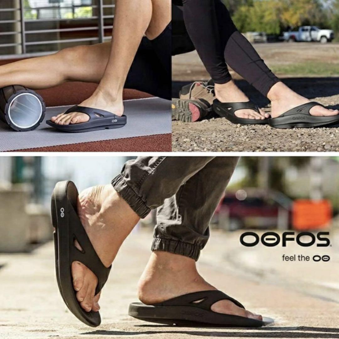 新品タグ付きOOFOSウーフォスリカバリーサンダルスポーツ