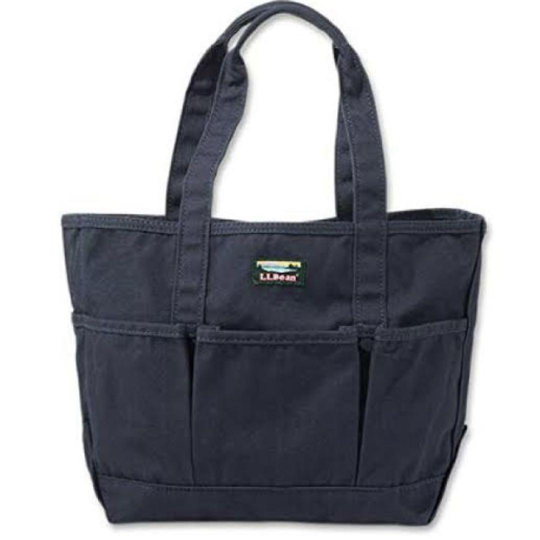 L.L.Bean(エルエルビーン) フロントポケット トートバッグ ネイビー