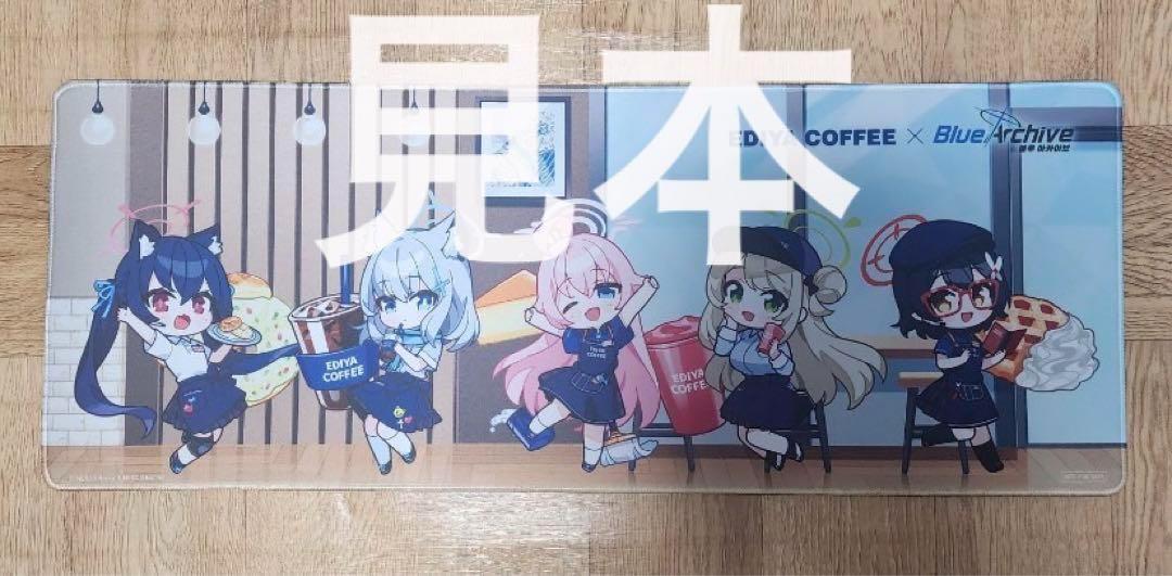 春のコレクション ブルーアーカイブ デスク マウスパッド コラボ ediya ブルアカ その他
