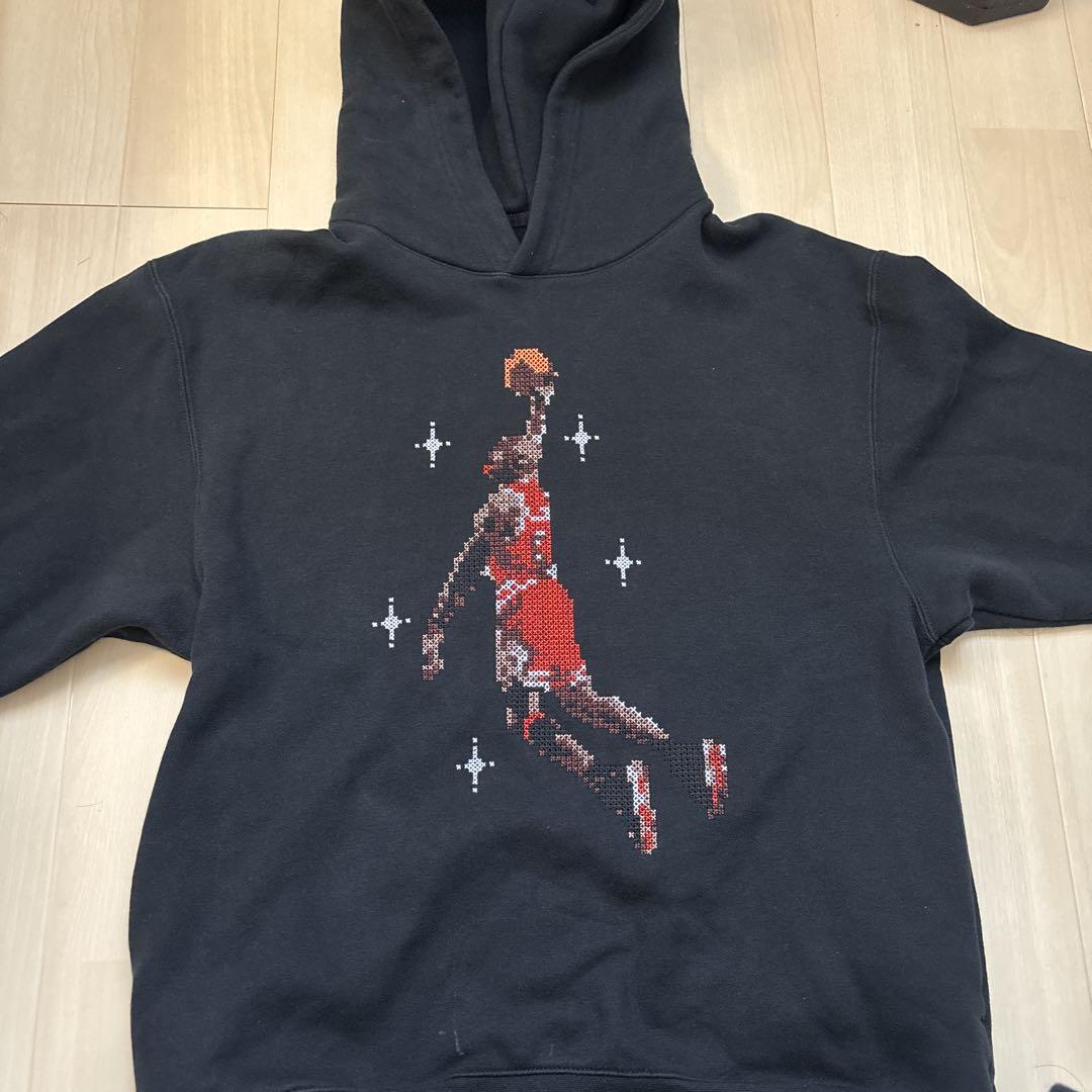 Jordan ドット絵　ヘビーウエイトスウェットパーカー