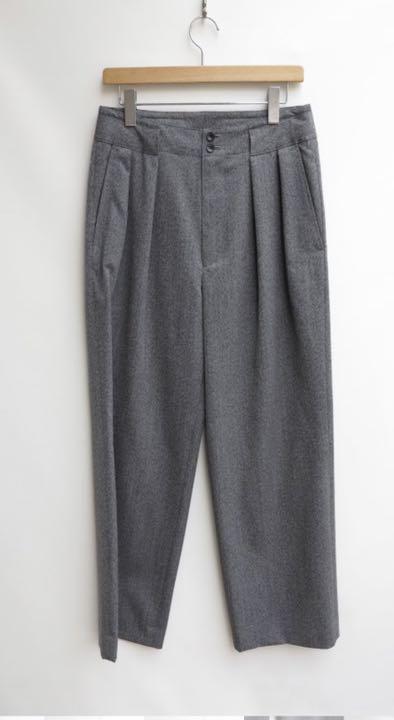 ULTERIOR COVERT CLOTH WIDE TROUSERS