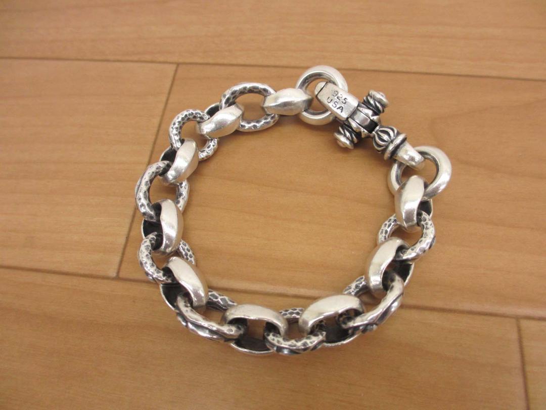美品 ロンワンズ レナードカムホート ヘロン ブレスレット Lサイズ