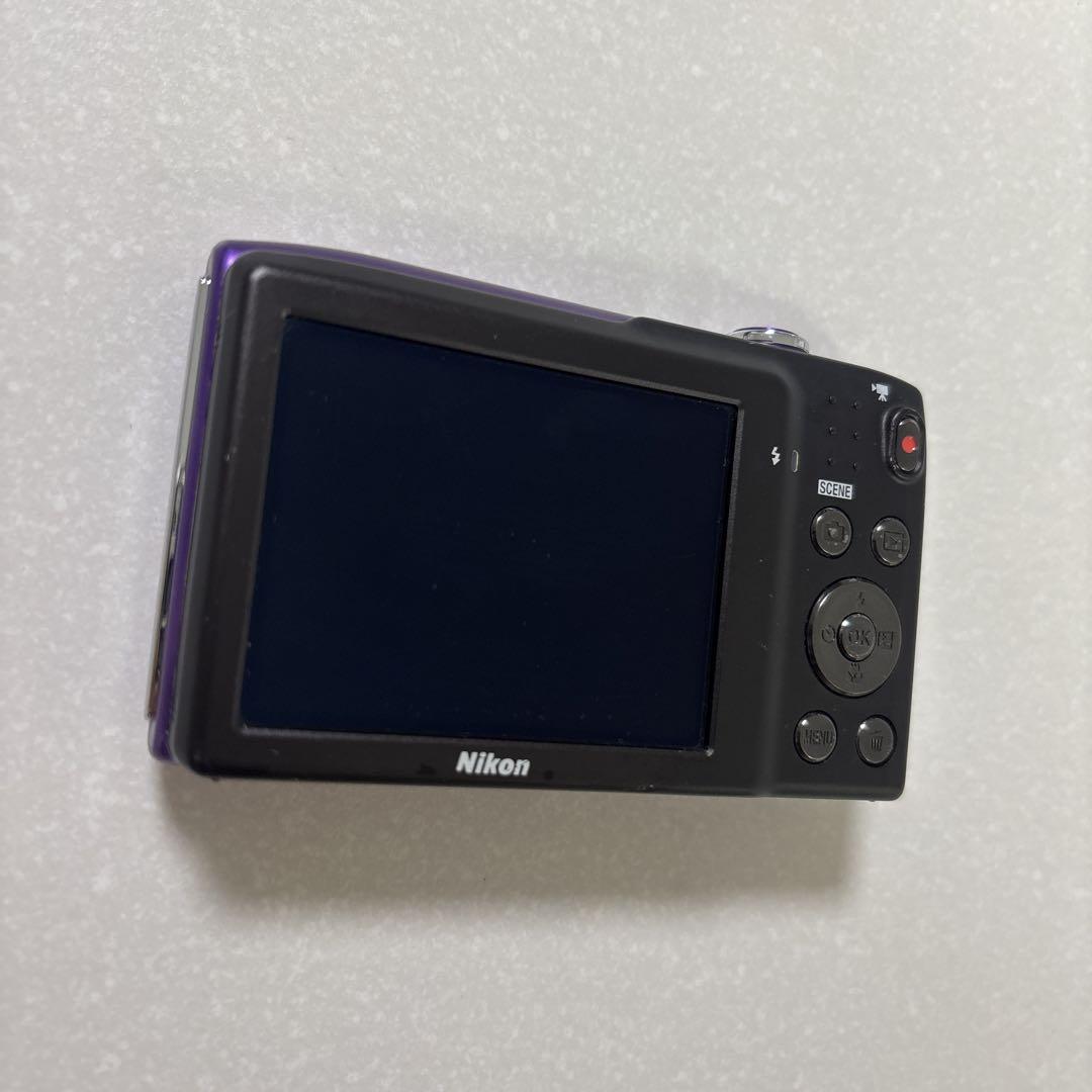 Nikon COOLPIX S3300 コンパクトデジタルカメラ ジャンク 紫