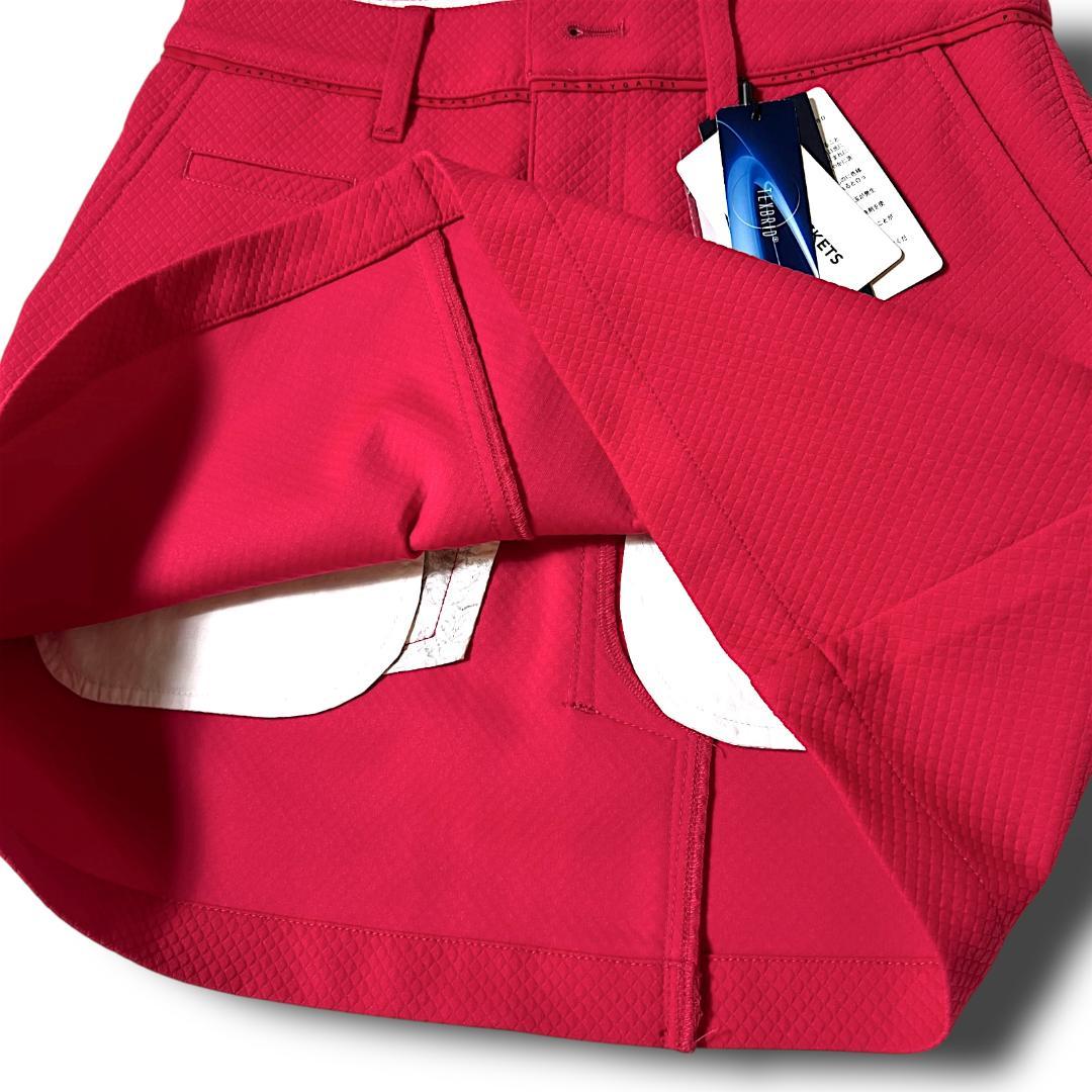 00 パーリーゲイツ TEXBRID 抗菌シワ防止 ミニスカート ゴルフ