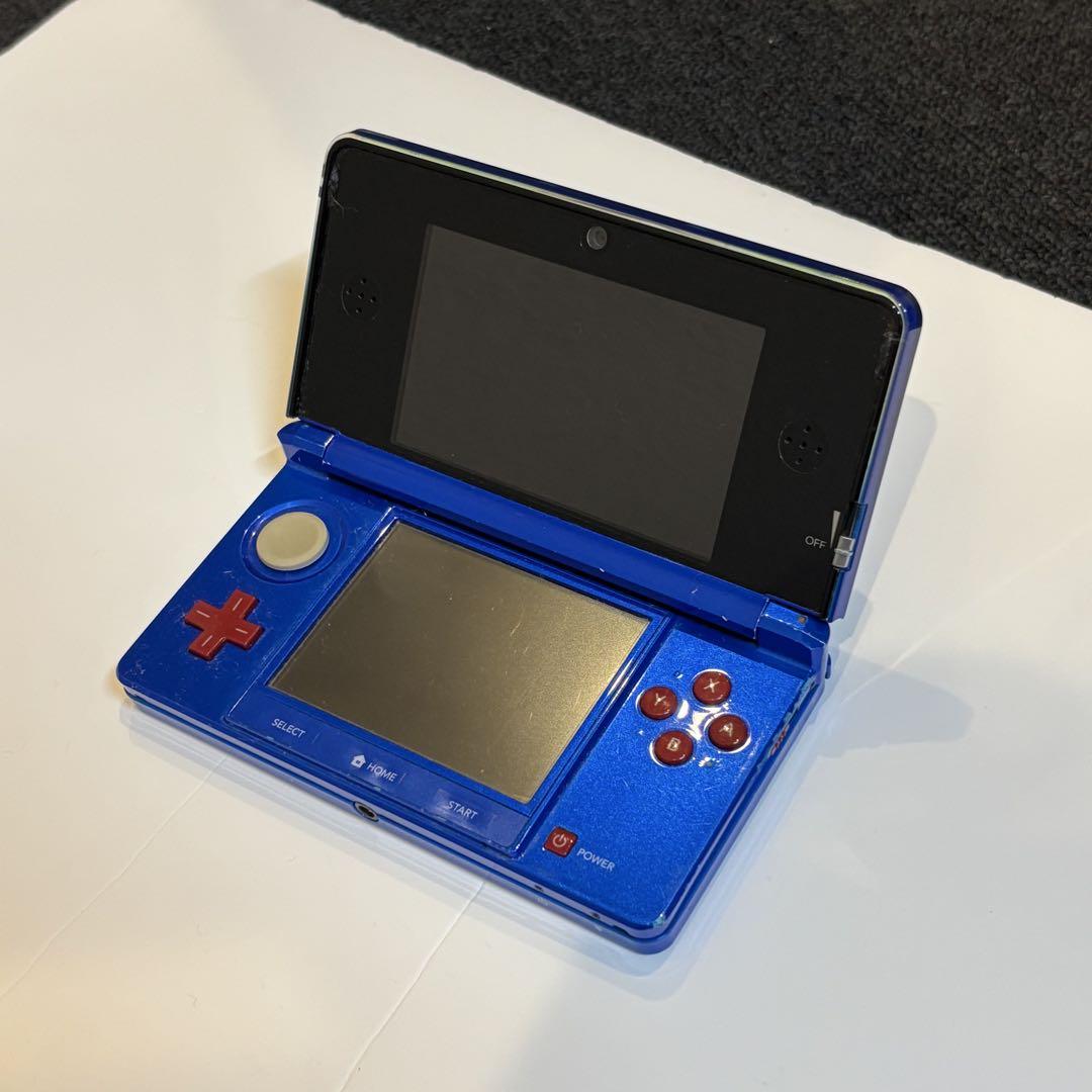 動作確認済み） ニンテンドー3DS 本体 コバルトブルー
