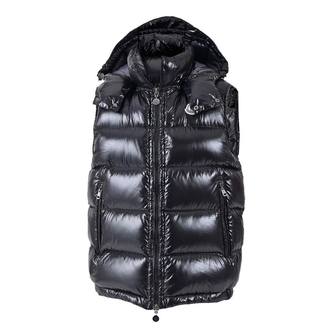 【新品未使用】MONCLER Bormes ダウンベスト TG6　黒色 3XL