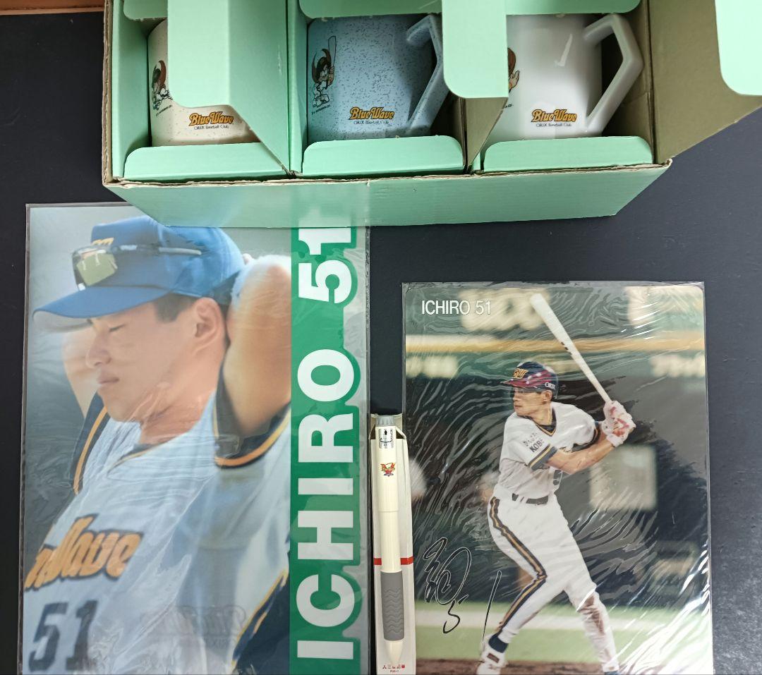 1995 オリックス　ブルーウェーブ　優勝記念グッズ