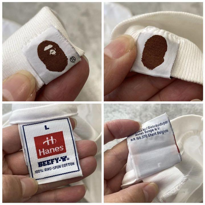 ヴィンテー 90s 1996 UK エイプ ヘインズ ロンT 6XsUN-m13164588765 Vintage Ape 初期 ◪いします
