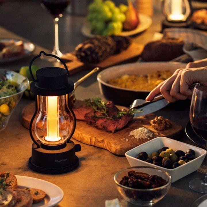 新品、未使用、未開封】バルミューダ ランタン ブラック | www