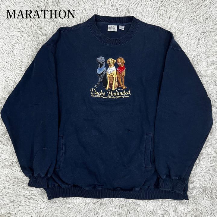 《レア》MARATHON DUCKS UNLIMITED スウェット メンズXL