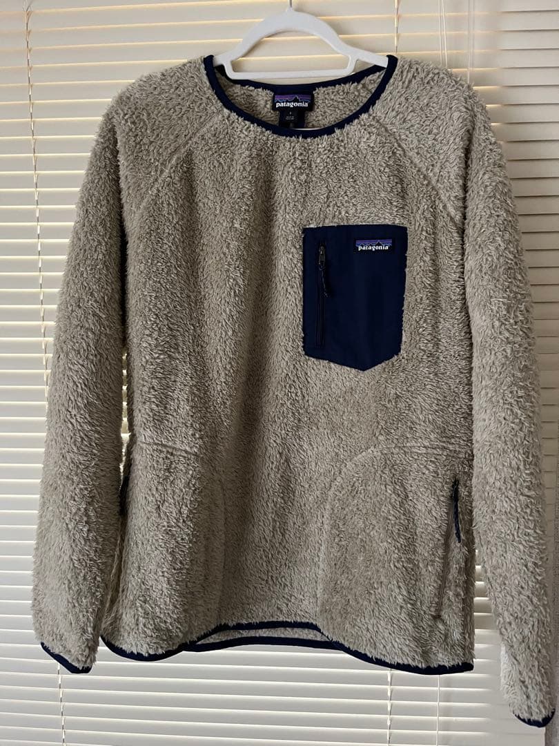 patagonia ロスガトスクルーフリースジャケット Lサイズ ベージュL patagonia